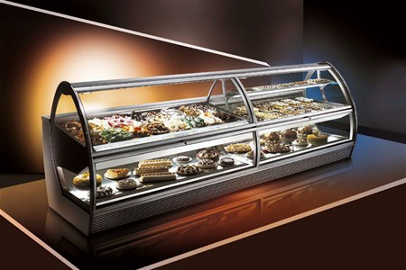 Vetrina pasticceria gelateria FB Vision
