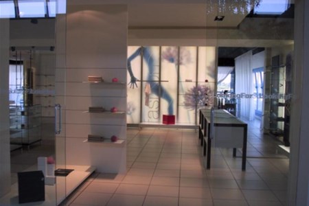 Arredamento con pareti luminose
