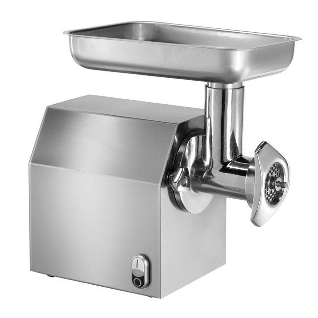 Tritacarne professionale gruppo macinazione acciaio inox bocca Ø 52 mm trifase
