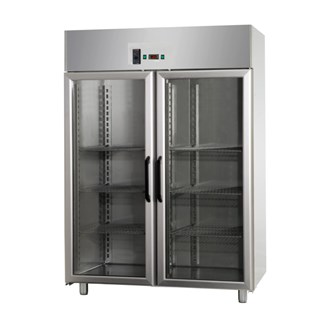 Armadio Frigo TN 1400 lt  2 porte Vetro Pasticceria