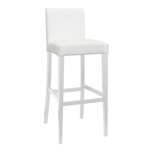 Sgabello 1436-ITP4 struttura legno Bianco