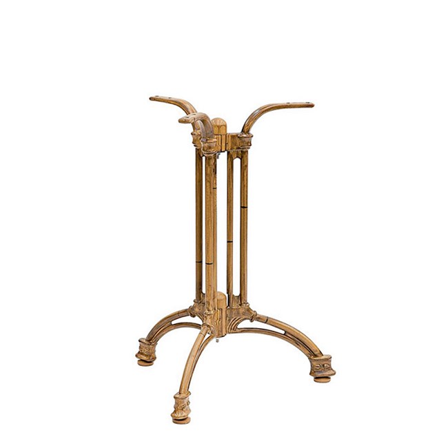 Base in alluminio verniciato bambù 154-CA101B H70