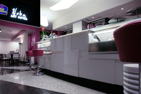 Arredo bar noba art hotel Roma