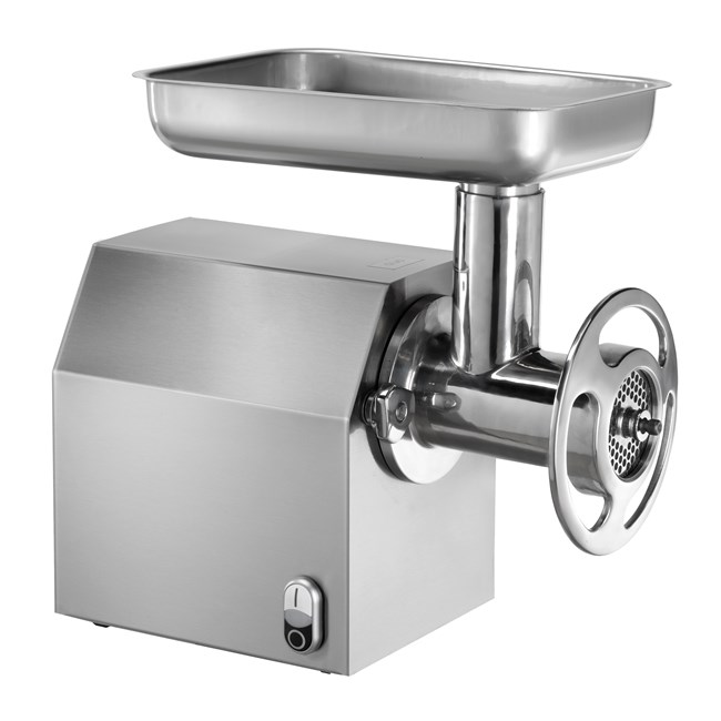 Tritacarne professionale gruppo macinazione acciaio inox bocca Ø 52 mm monofase