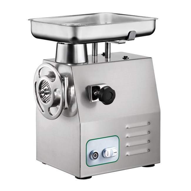 Tritacarne professionale gruppo macinazione acciaio inox bocca Ø 64 mm trifase