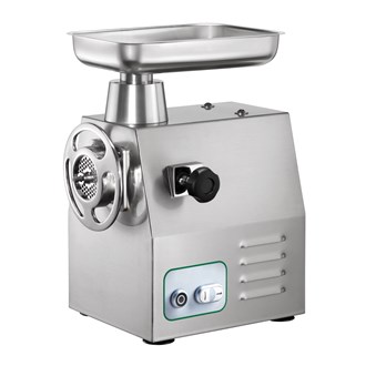 Tritacarne professionale gruppo macinazione acciaio inox bocca &#216; 52 mm monofase