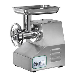 Tritacarne professionale gruppo macinazione acciaio inox bocca &#216; 52 mm trifase