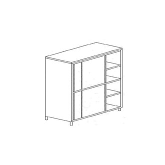 Armadi Inox sovrapposti per cucine ristoranti