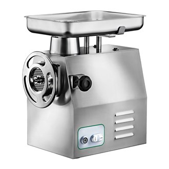 Tritacarne professionale gruppo macinazione acciaio inox bocca &#216; 76 mm trifase