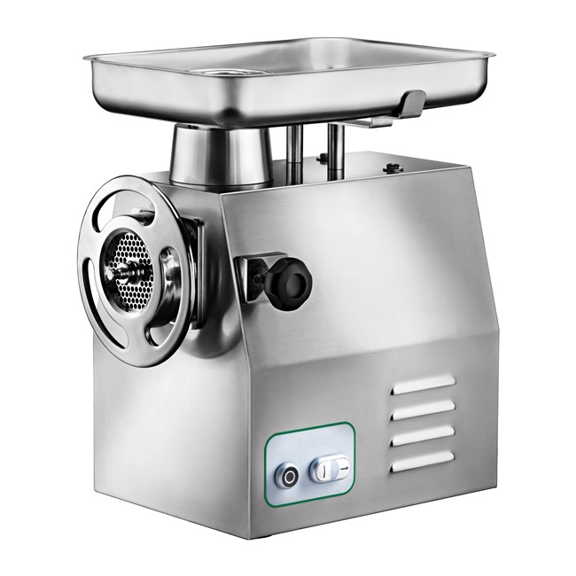 Tritacarne professionale gruppo macinazione acciaio inox bocca Ø 76 mm monofase