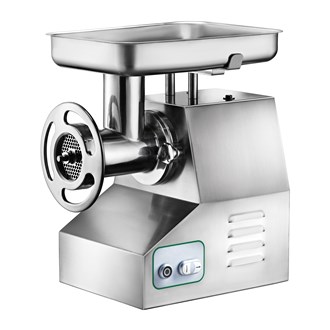 Tritacarne professionale gruppo macinazione acciaio inox bocca &#216; 76 mm trifase