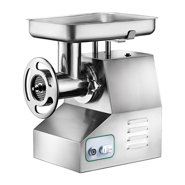 Tritacarne professionale gruppo macinazione acciaio inox bocca Ø 76 mm monofase