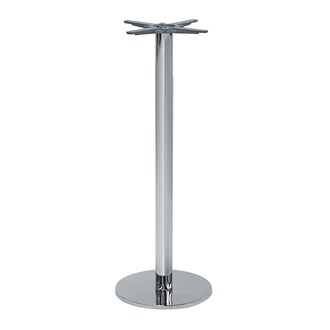 Base in acciaio cromato 399-6029C Ø 40 x H110 