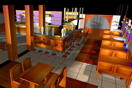 Progetto arredamento birreria