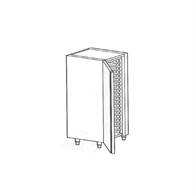 Armadi Inox  portateglie con ante a battente