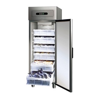 Armadio Frigo in Acciaio inox per pesce 600 lt