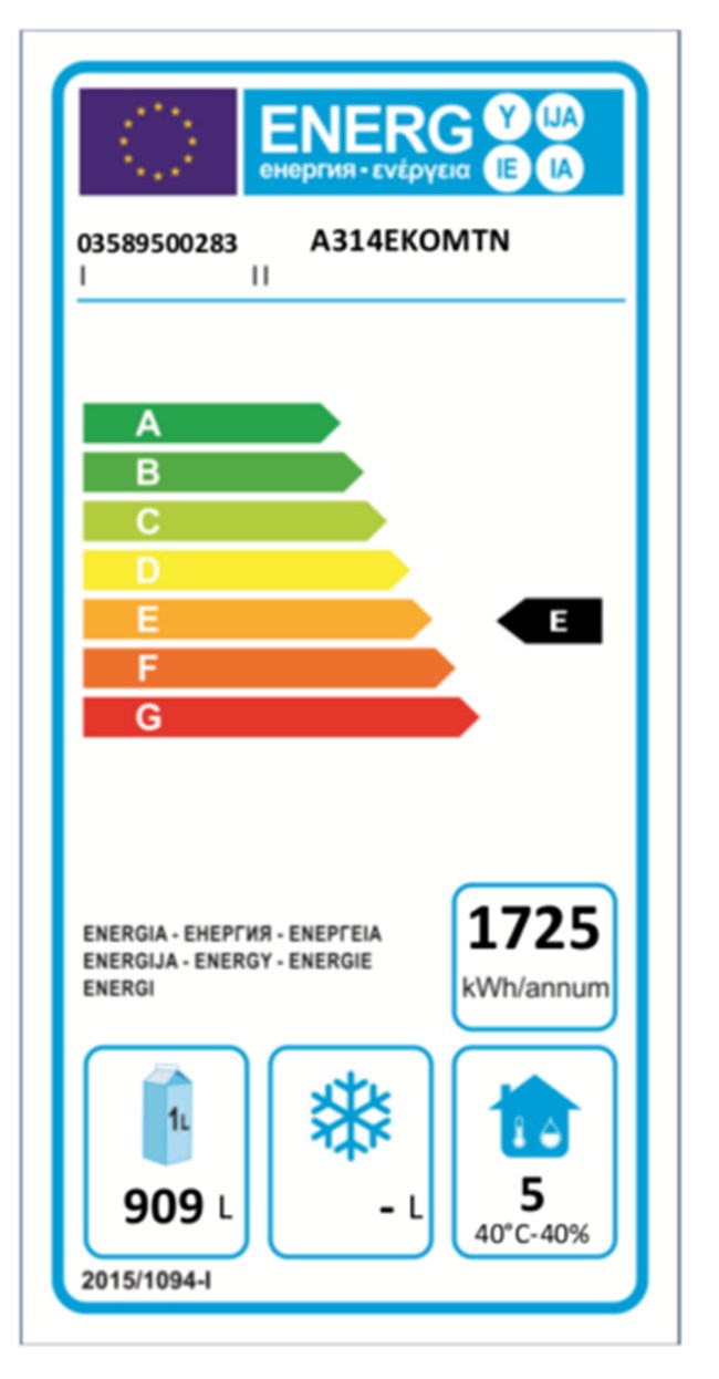 Classe energetica E