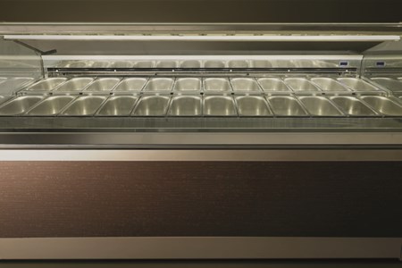 Frontale vetrina gelato Horizon
