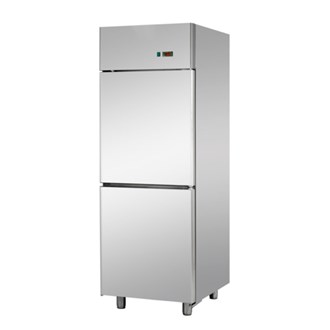 Armadio Refrigerato Acciaio inox 2 sportelli 0/+10&#176;C 700 lt 