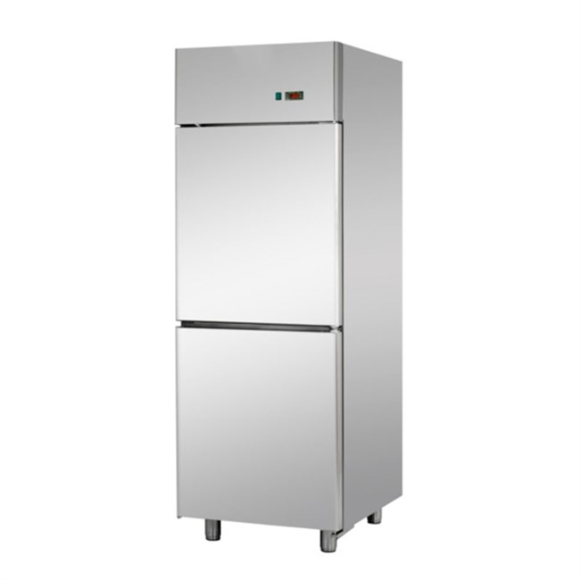 Armadio  Refrigerato in Acciaio inox -18/-22 °C 600 lt con 2 sportelli
