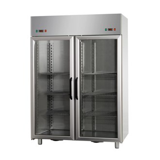 Armadio Frigo TN/TN 1200 lt 2 porte in vetro