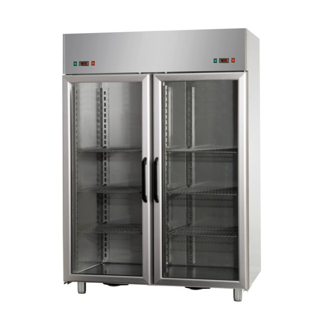 Armadio Frigo BT/BT 1200 lt 2 porte in vetro