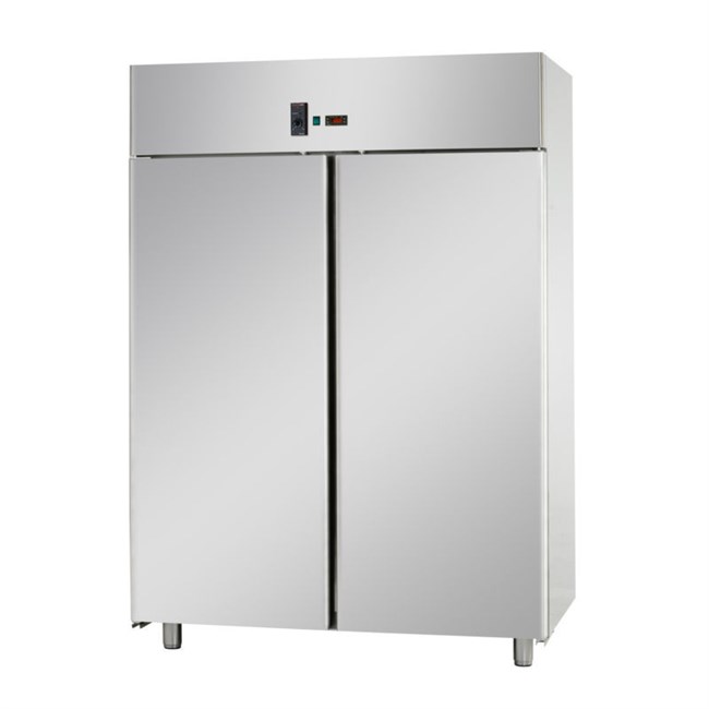 Armadio Statico in Acciaio inox 0/+10°C 1200 lt 2 porte 