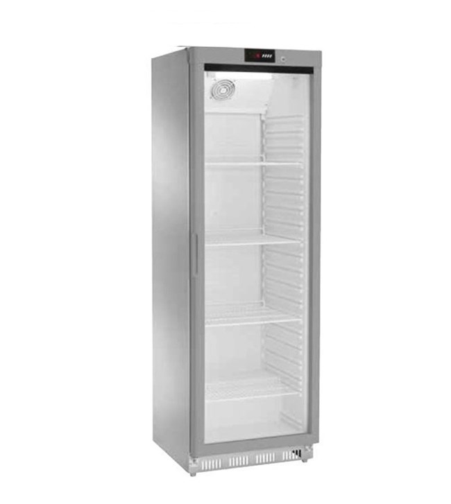 Vetrina Frigo in acciaio inox ABS +2 +8 °C  Lt 360