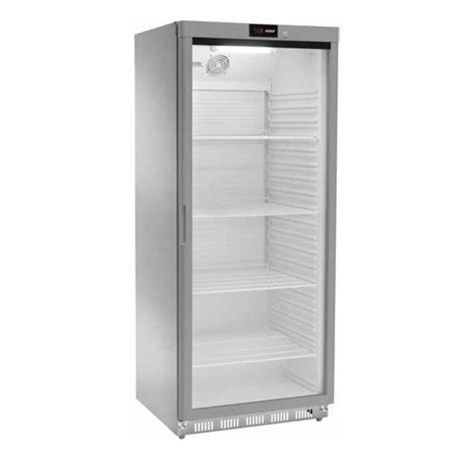 Vetrina Frigo in acciaio inox ABS +2 +8 °C  Lt 580