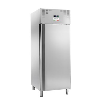 Armadio refrigerato inox temperatura negativa -18-22 650lt classe B isolamento 90mm