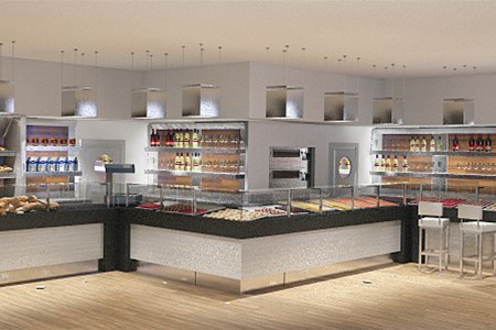 Arredamento Panificio pizzeria bar tavola calda