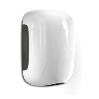 Asciugamano elettrico con resistenza a cono d’aria bianco Mini Zefiro