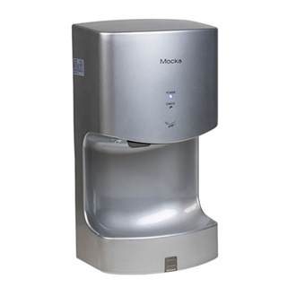 Asciugamano elettrico smart grigio metallizzato Mocka