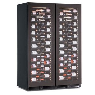 Frigo vini doppia porta 2 zone di temperatura 876 Lt +2°C/+20°C 