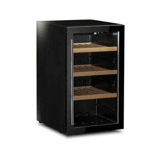 frigo cantina vino ripiani in legno