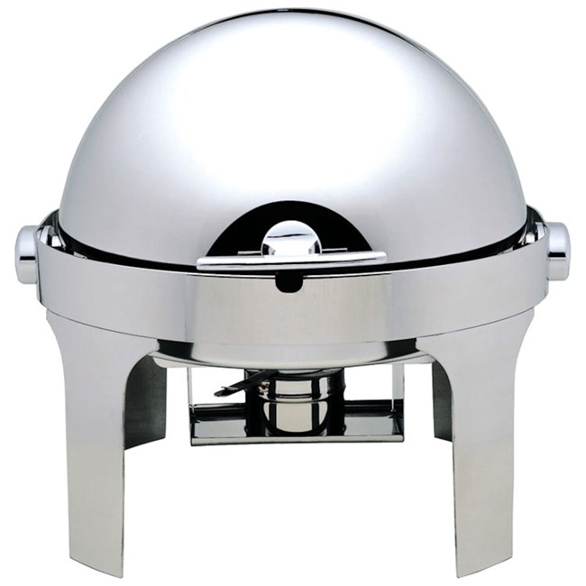 Chafing dish inox coperchio roll top