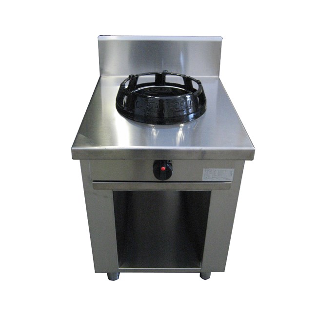 Cucina wok fuoco singolo gas