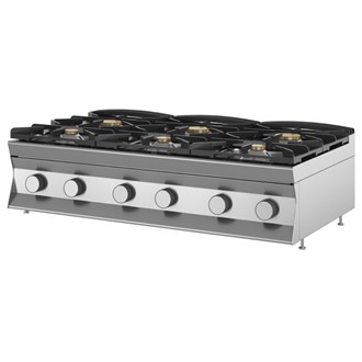 Cucina&#160;gas 4 fuochi da banco 40,8 Kw