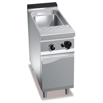 Cuocipasta professionale elettrico da banco 1 vasca 30 LT L 600 mm