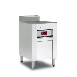 Cuocipiadina elettrico CPE4 armadiato con sportelli