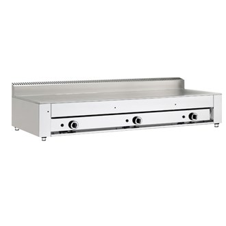 Cuocipiadina gas da banco piastra inox