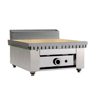 Cuocipiadina professionale CP4 gas da banco piano refrattario