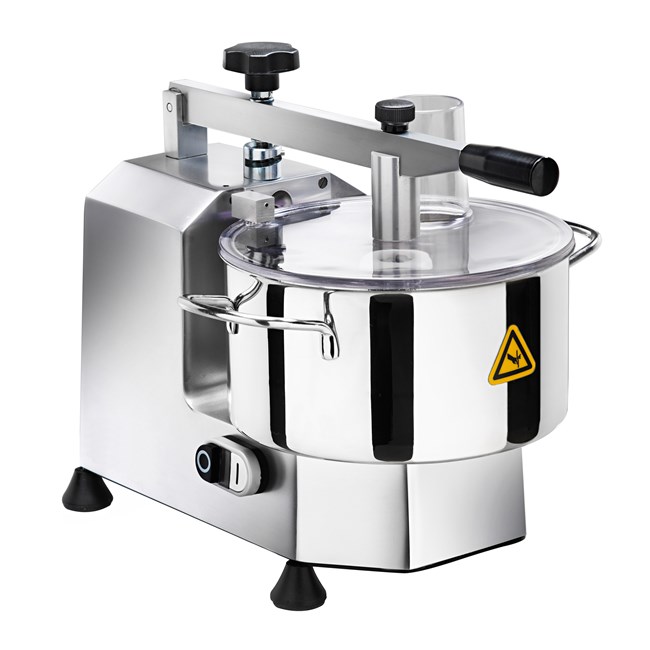 Cutter professionale monofase 8 lt con variante velocità