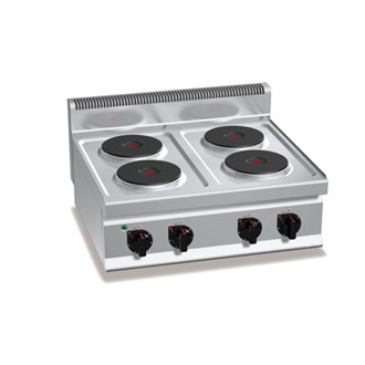 Cucina professionale 4 fuochi Elettrica