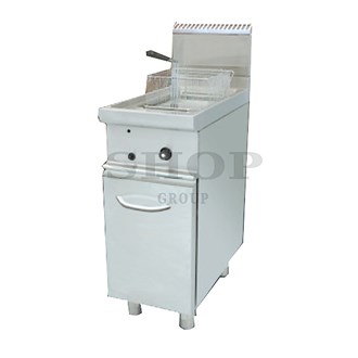 Friggitrice elettrica professionale 1 vasca 17 Lt.