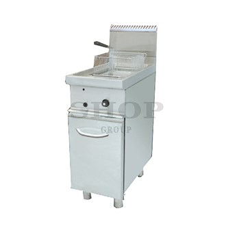 Friggitrice a gas professionale 1 vasca 17 Lt.