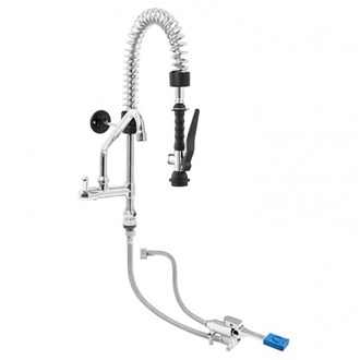 Rubinetto a Pedale con Mini Doccione e Canna