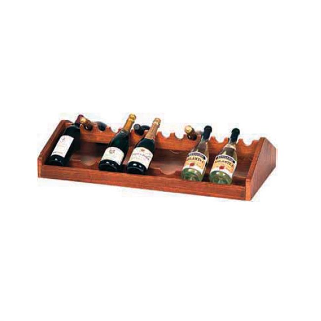 Espositore per vino in legno 68x46x19