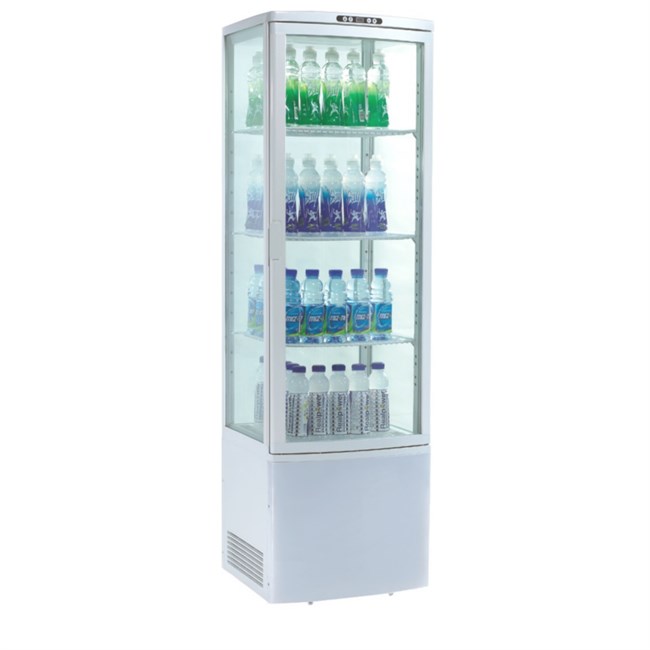 Espositore frigo refrigerato per bibite 235lt
