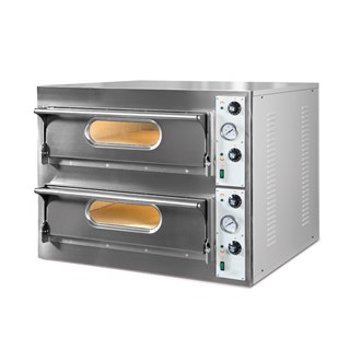 Forno per Pizzeria 2 camere 4+4  pizze da 33 cm &#216;